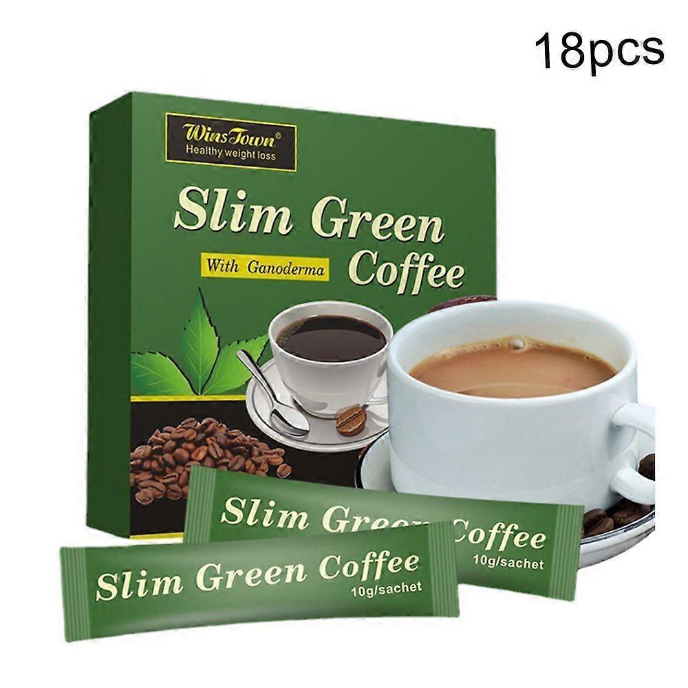 Café vert vert mince avec Ganoderma contrôle perte de poids