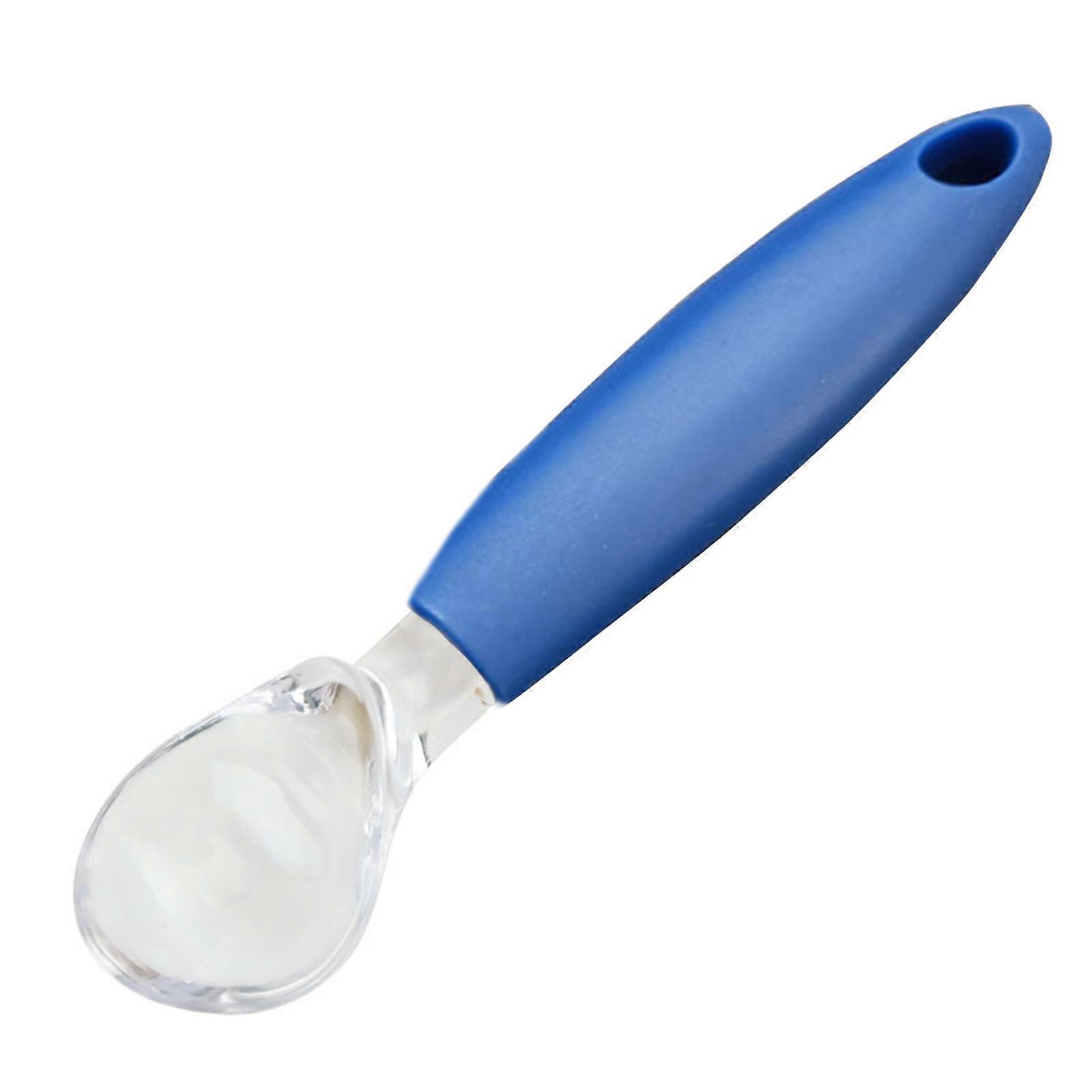 Ice Cream Spoon for Creative Multi-purpose Comfortable Handle Ice Cream Spooner Professional Grade Scooper Watermelon Ga Blue