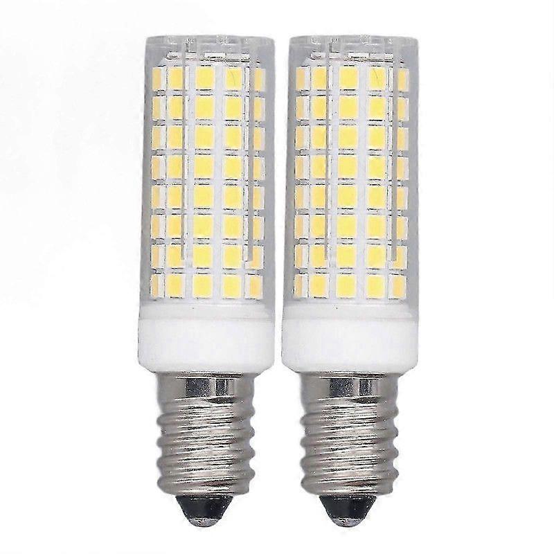 2 Pack Dimmable E14 LED Corn Bulb, Energy Saving 88 LEDs Light Bulb 100-120V
