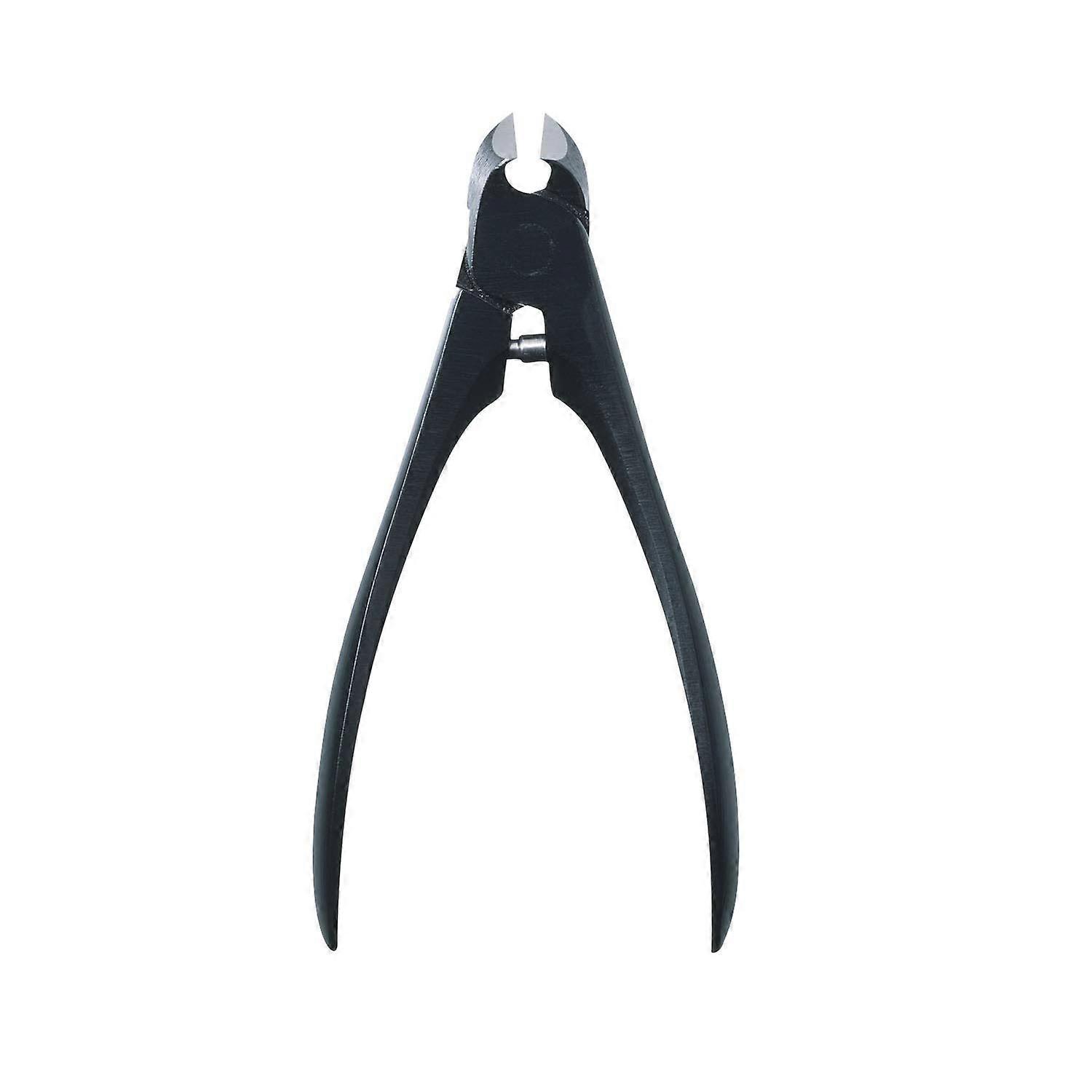 Black Nail Clippers Size L - Ergonomic Design, Stainless Steel Blades, Sharp Edge, Comfortable Grip for Easy Use