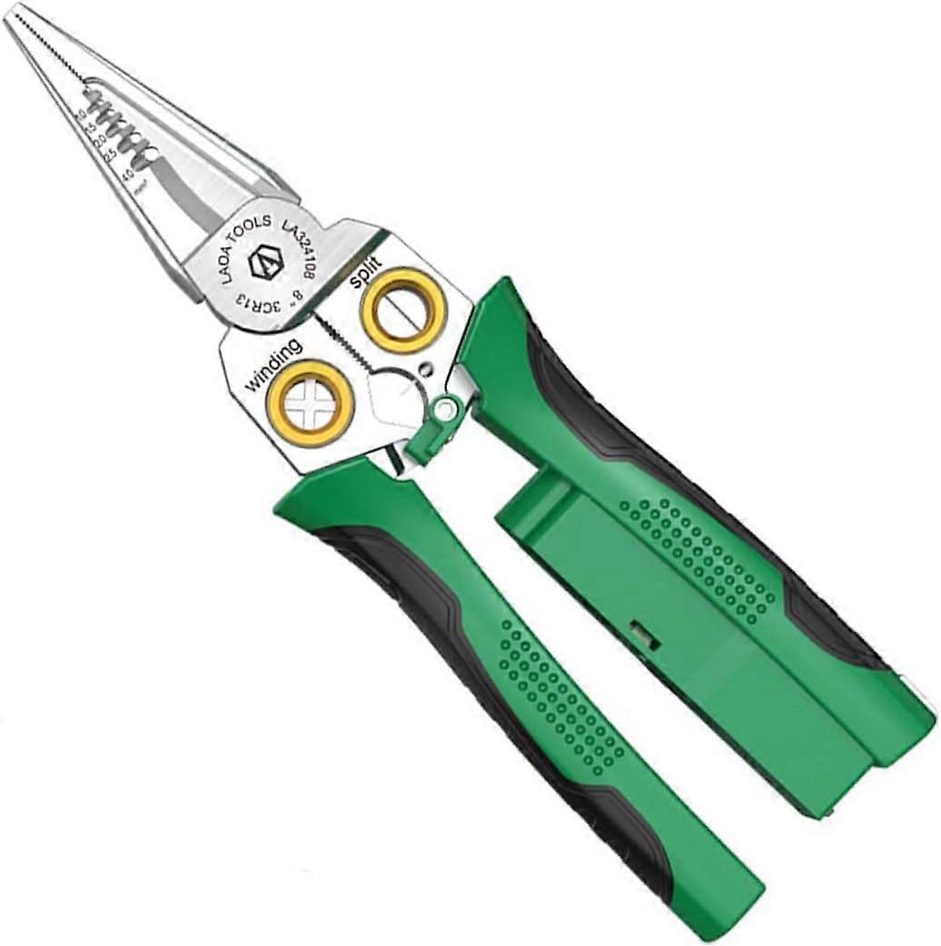 8-in-1 multi-function electrician wire strippers