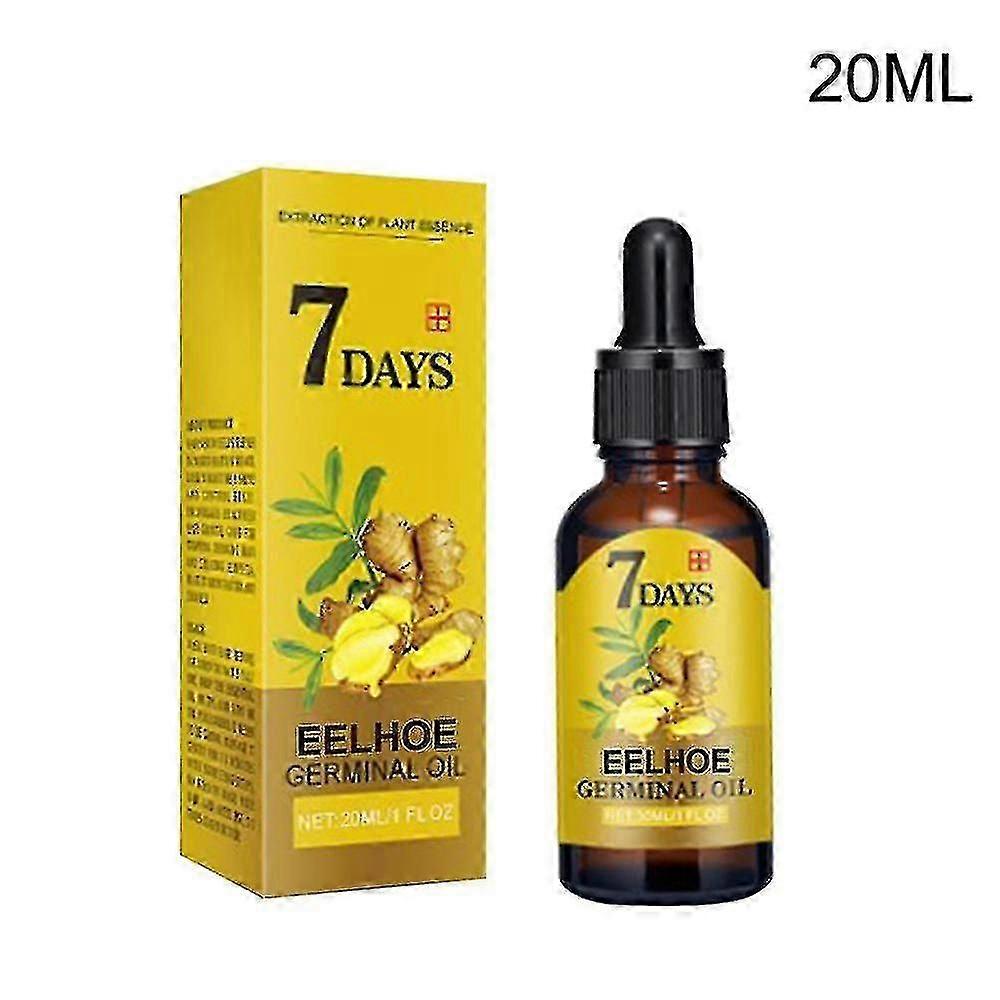 Hair Growth Essence נשירת שיער טיפולי קרקפת ג'ינג'ר ג'ינסנג להעלאת שיער צפוף עבור