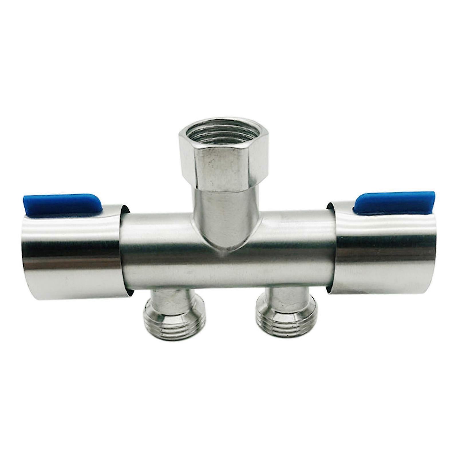 Washing Machine Dishwasher Drain Hose One in Two Out Connector Union Swivel