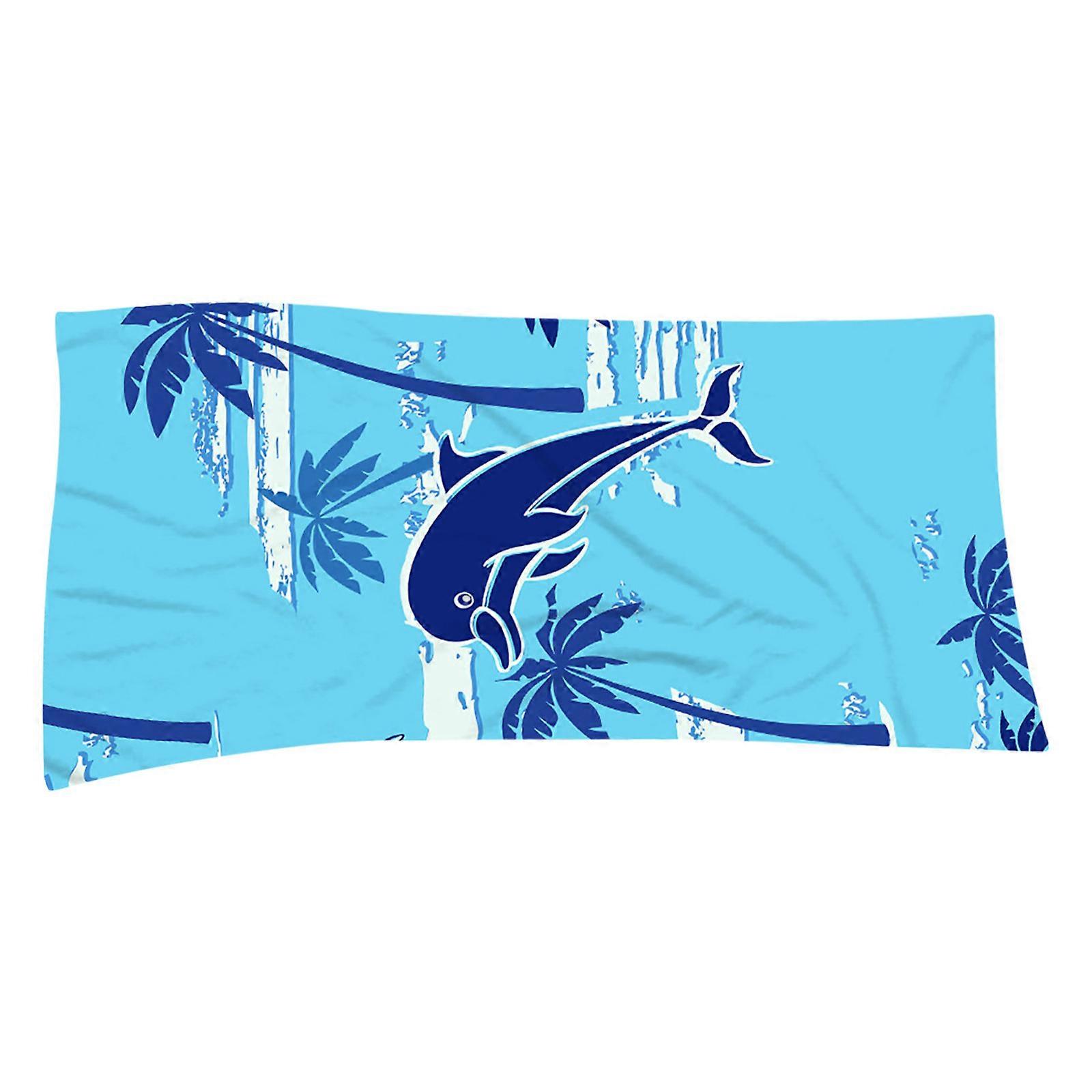 Beach Towel Super Lightweight Colorful Bath Towel Sandproof Beach Blanket Multi-Purpose Towel For Travel Swimming Pool Durable