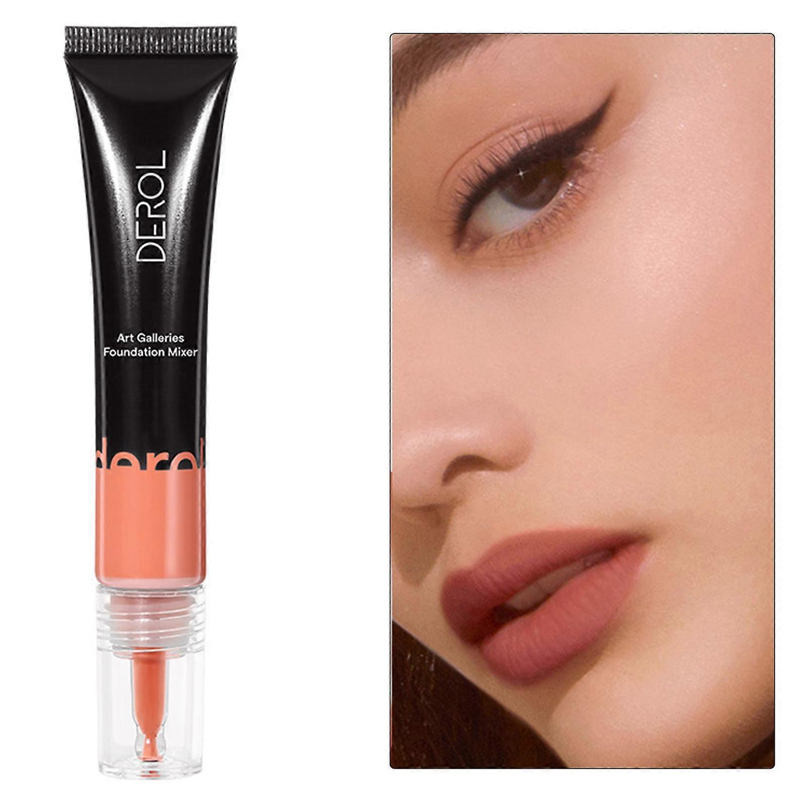 4 Colors Foundation Mixing Pigment Smooth and Light Blend Easily with Foundation Makeup Liquid Concealer 4