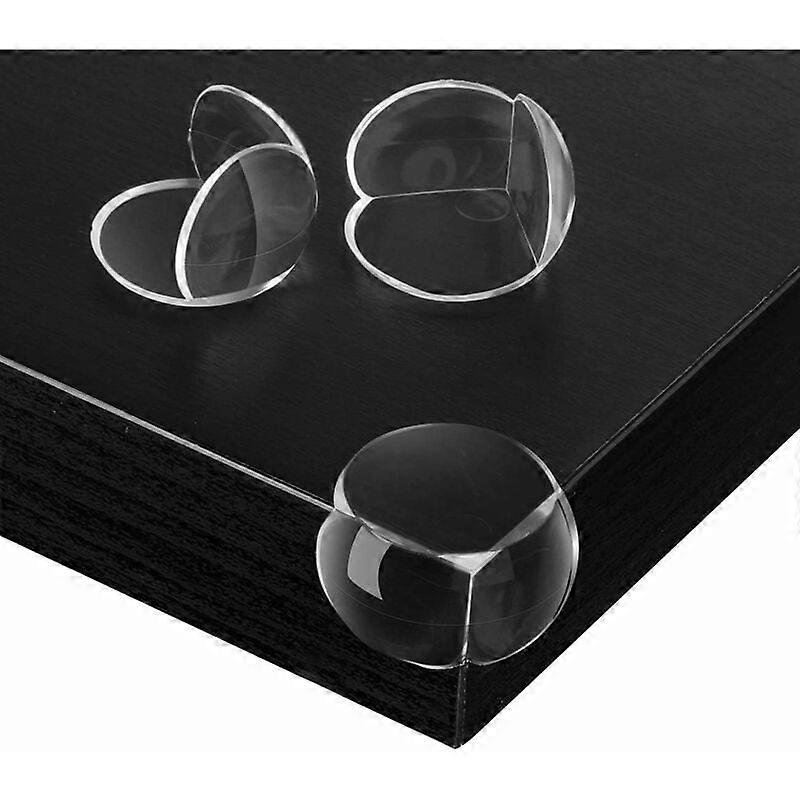 Clear Furniture Protection, Transparent Safety Corner Protectors, Impact-Absorbing Guards for Baby Proofing, Rounded Shape for Sharp Corners (20