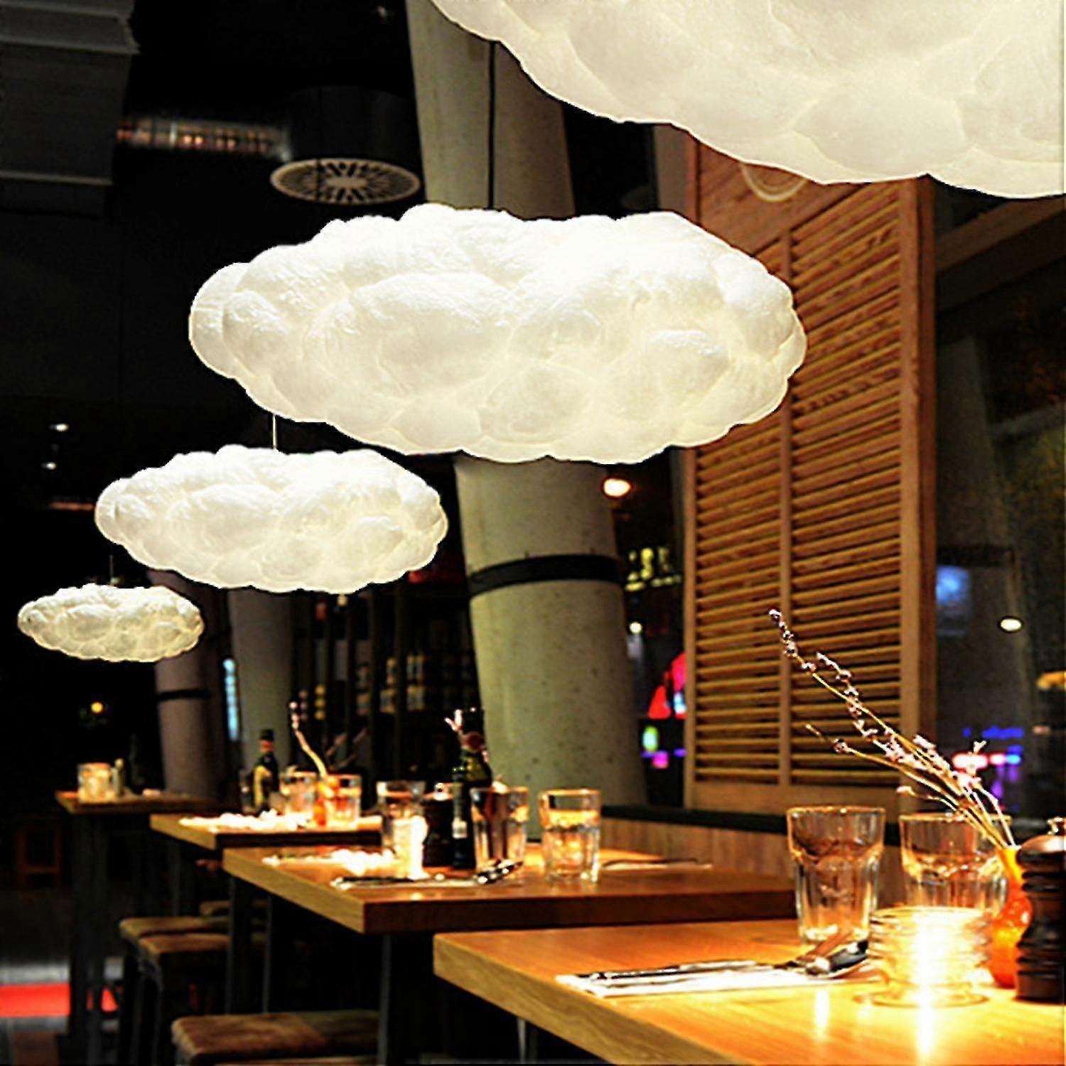 ZHOUBA Cloud Lamp Luminous Adjustable Adorable Appearance Artificial Cloud LED Ceiling Light