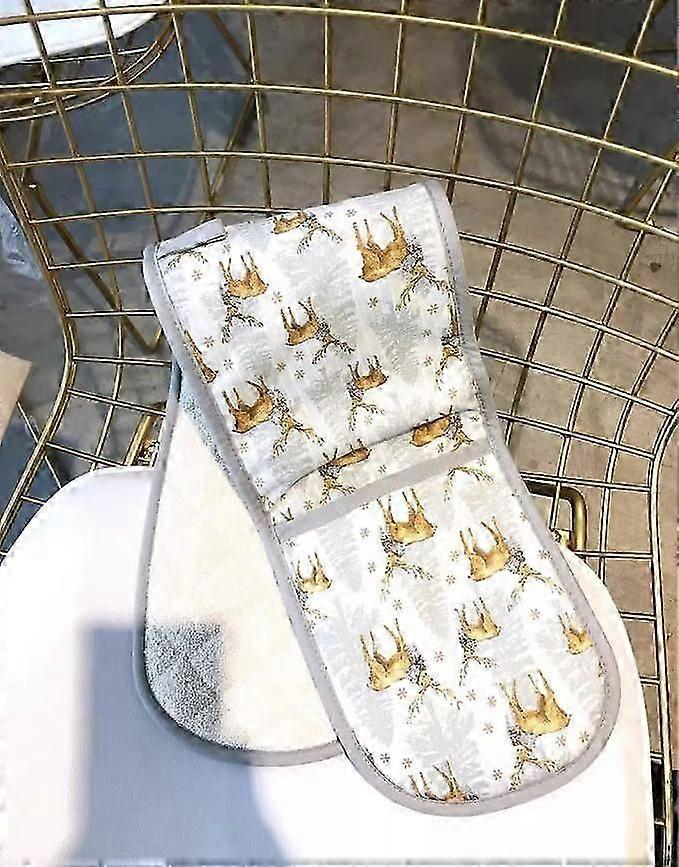 Cooksmart Country Animals Double Oven Glove