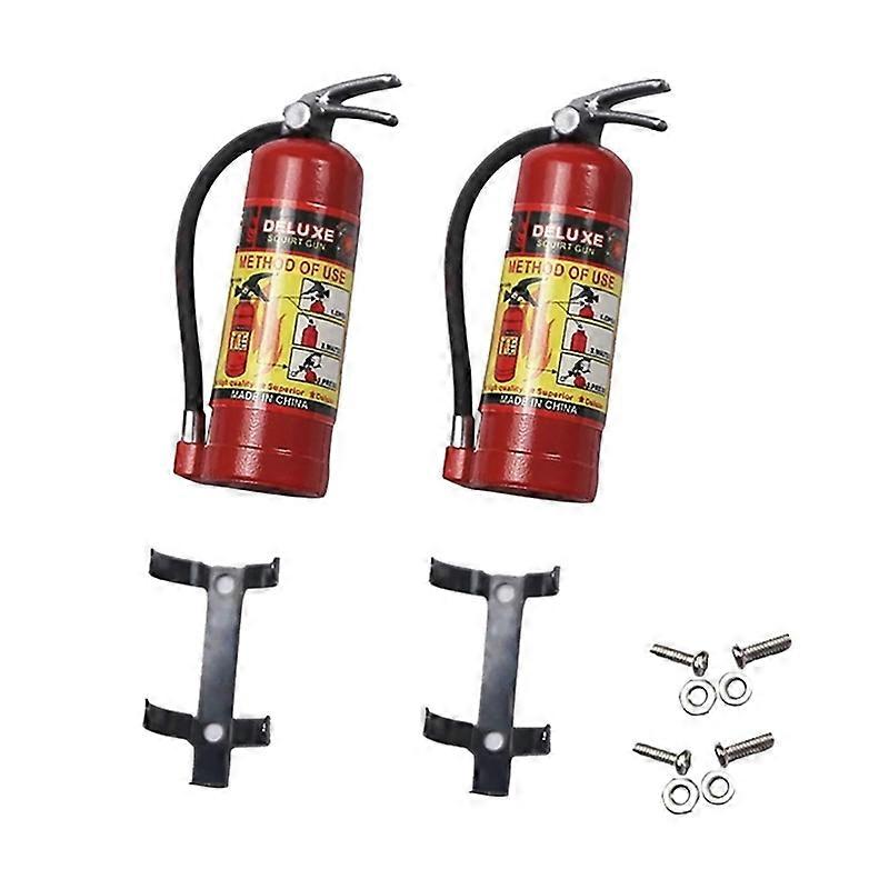 2Pcs Simulation Mini Fire Extinguisher,Red
