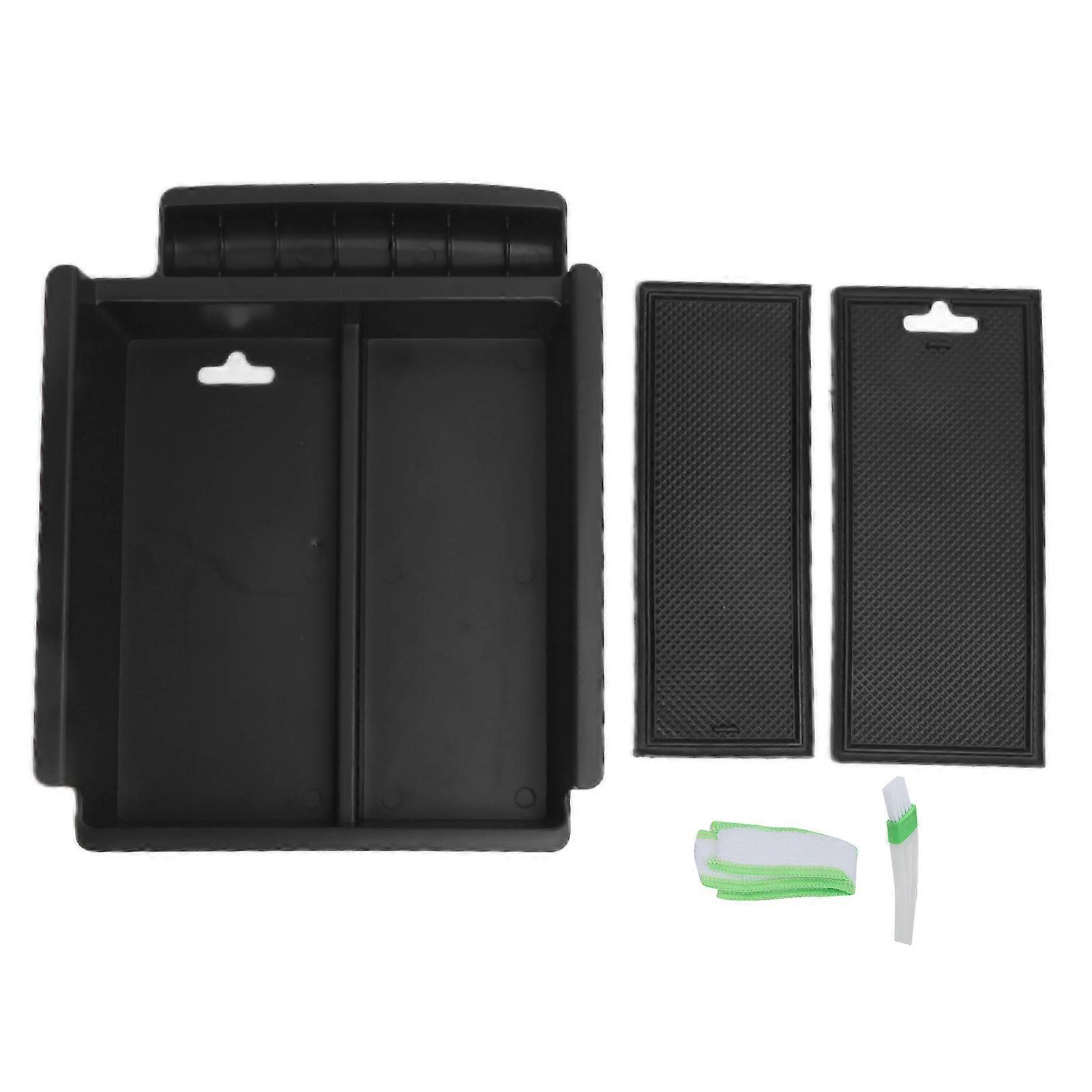 Car Central Console Storage Box Matte Black Interior Component Replacement for 4 Runner 2010‑2017