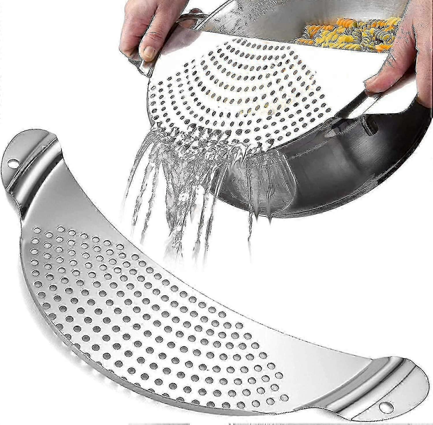 Σουρωτήρι Pan Drainer Pan Colander Ανοξείδωτο Ατσάλι Φίλτρο Φίλτρο Pot Stainles - Pjun