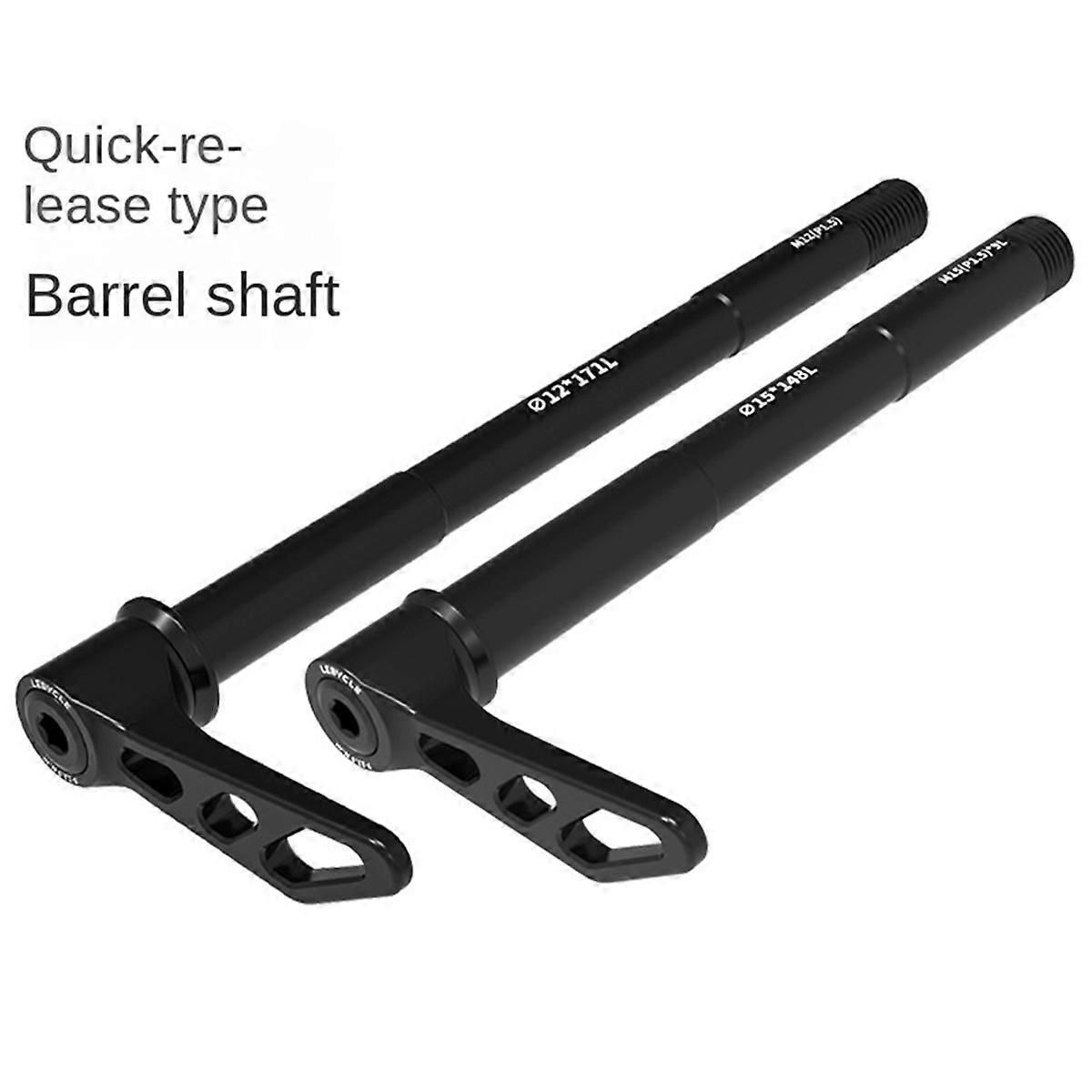 Quick Release Axle Through Axle Bicycle Lever Axle M12x162L