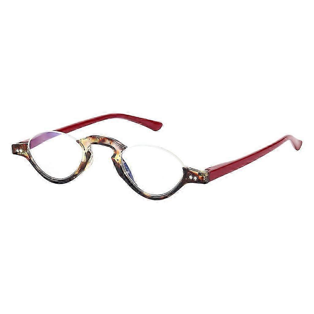 Frame Reading Glasses Blocking Computer Readers Uv For Anti Eyestrain For Glare For Women Men 250 Red