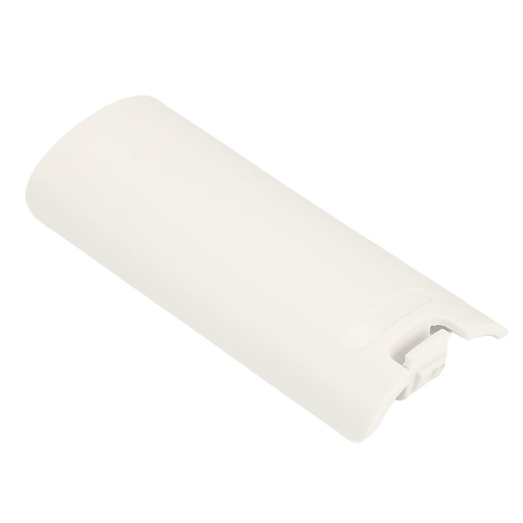 Wireless Game Controller Battery for Case Back Cover for Wii Remote Controller Gamepad Handle Battery for Case Cover  White