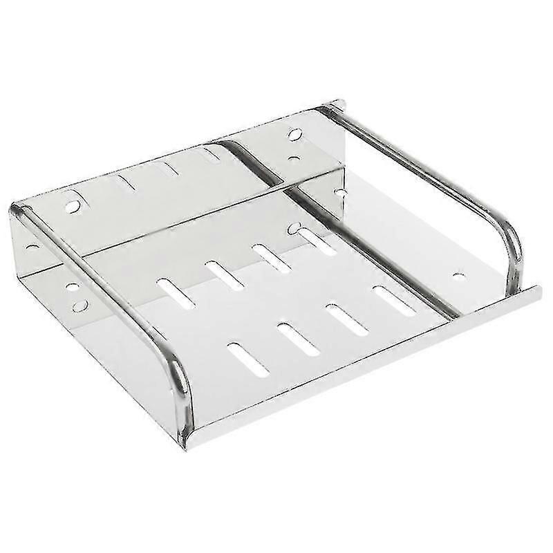 Stainless Steel Thickened Storage Shower Shelf Wall-mounted Single Layer Storage