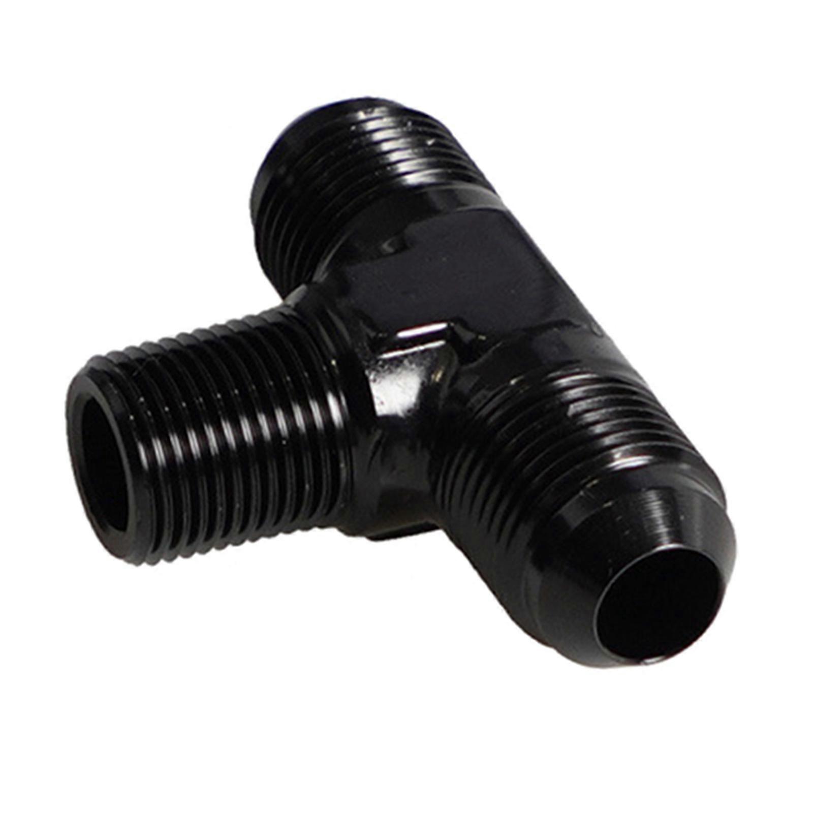 Upgraded Pipe Adapter Junction Coupler Adapter Metal Alloy Easy Connection AN4/AN6/AN8/AN10 Metal Adapter for Automotive