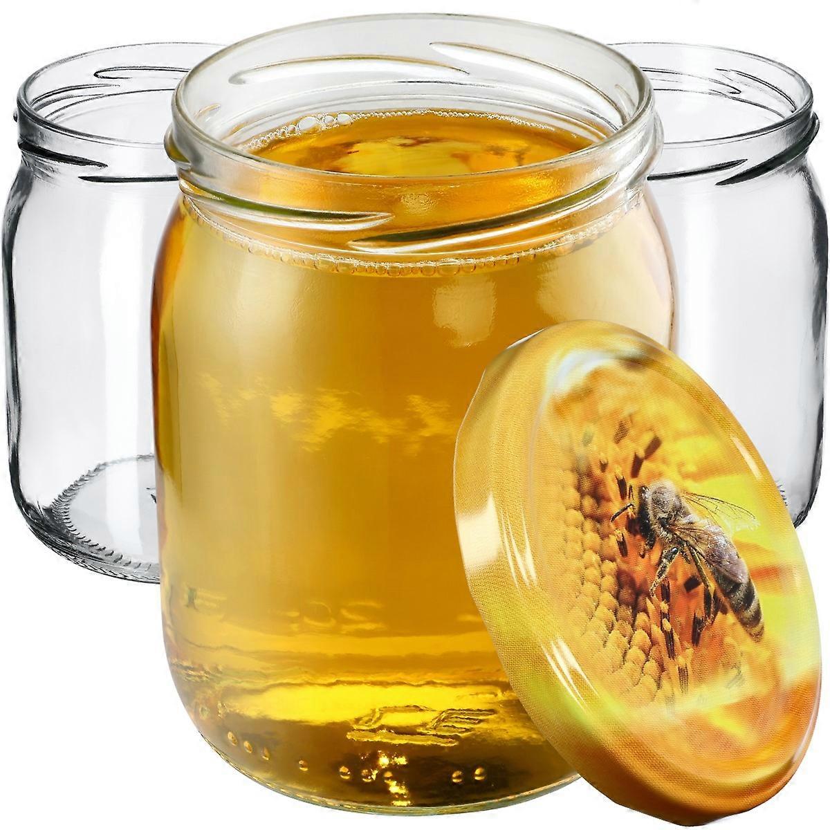 KADAX Senna tarros 540ml 16pcs 82mm + tapas "Bee"