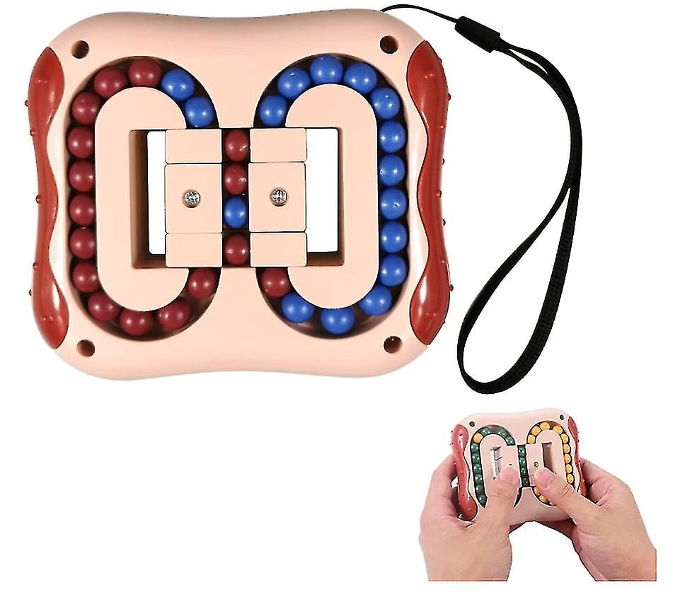 Rotating Magic Bean Cube Toys,fidget Spinners Decompression Cube Square Rotating Small Beads Educational Intelligence Coordination Fidget Spinning For