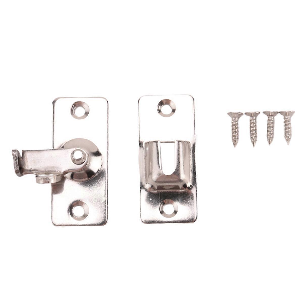 Bathroom Stainless Steel Doors Locks Door Sliding Right Angle Lock