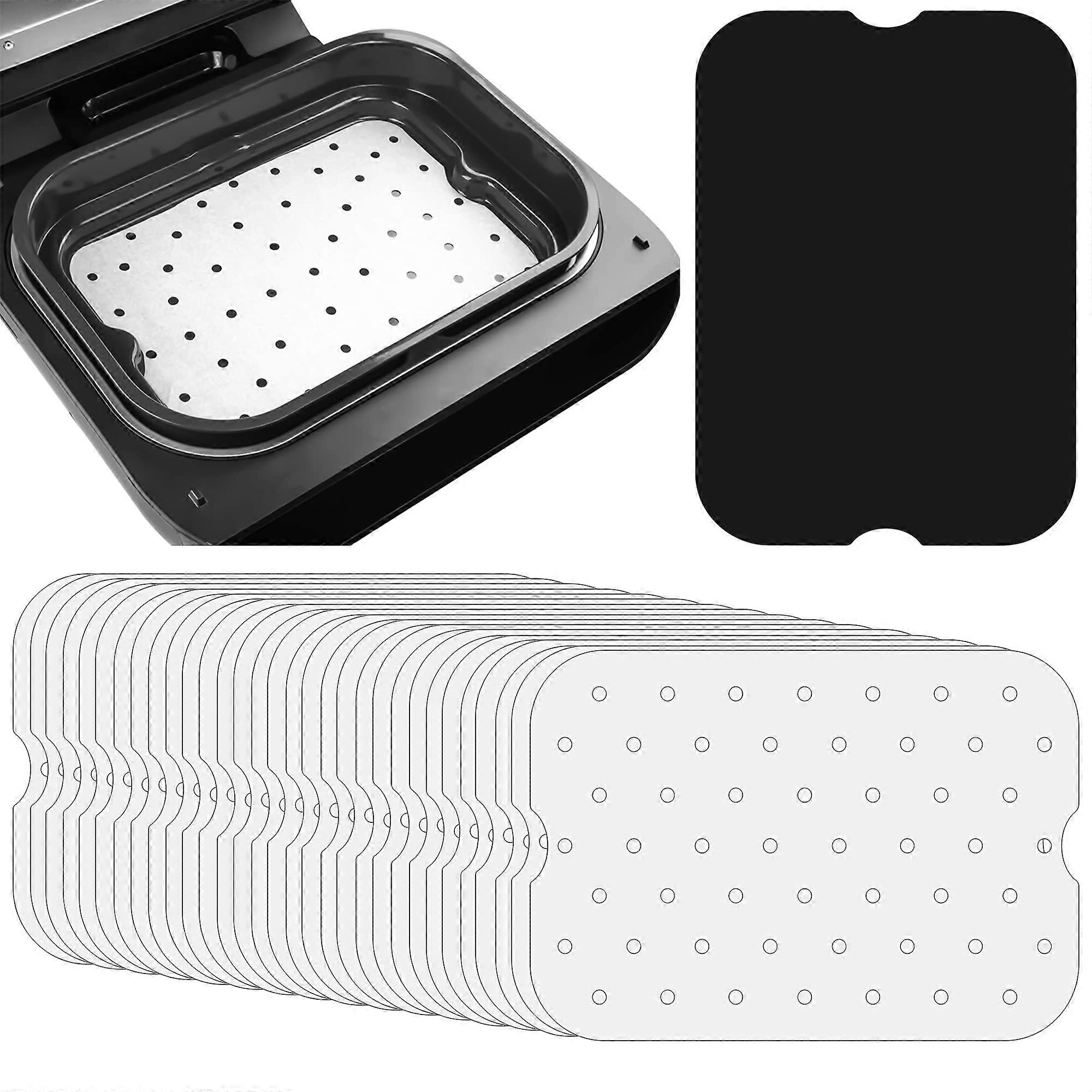 Air Fryer Baking Paper Liners for Ninja Foodi XL Smart FG551 6-in-1 Indoor Grill