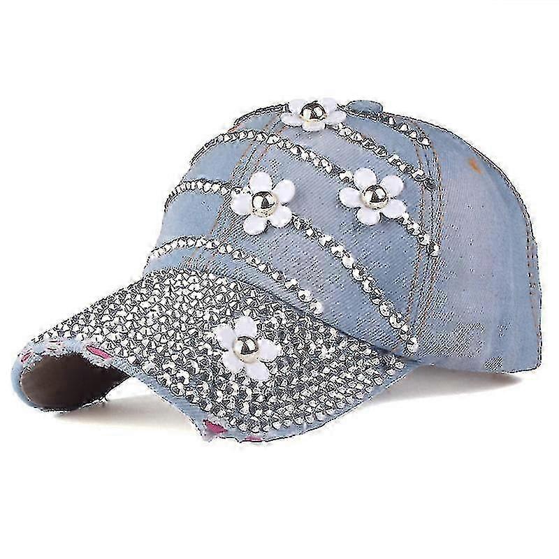 Womens Baseball Cap Bling Hats KUY