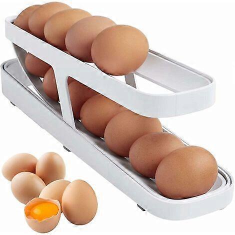 Egg Holder Egg Storage for Eggs Egg Holder,Multi-Function Egg Box for Egg,Double-Layer Refrigerator Egg Storage,Egg Container Kitchen Accessories for 
