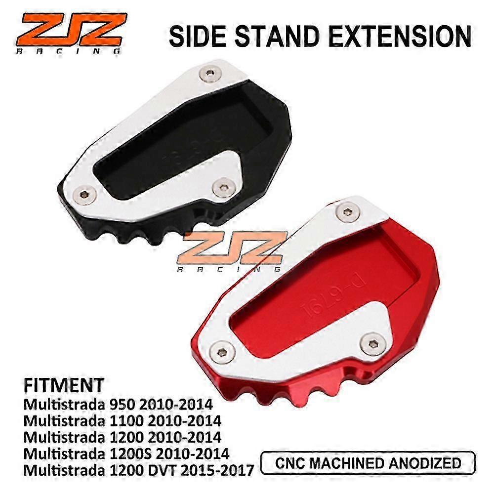 אביזרי שינוי אופנוע Ducati Monster תואמים כריות רגליים מוגדלות מסגסוגת אלומיניום Cnc