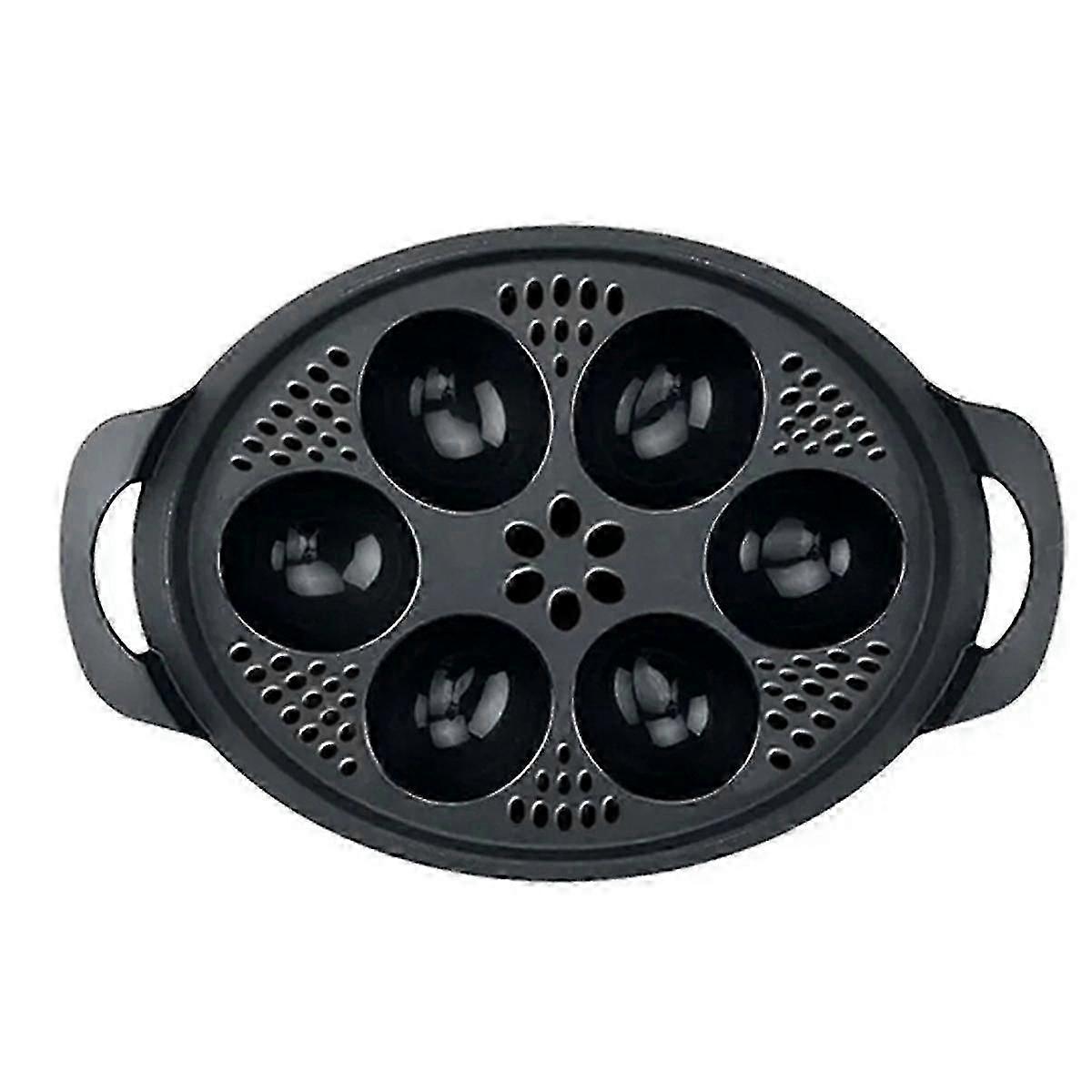 لـ Tm5 Tm6 Tm31 صينية طهي البيض بالبخار الجديدة 6 في 1 مصنوعة من مادة البولي بروبيلين عالية الجودة، غلاية بيض بالبخار مكونة من 6 بيضات