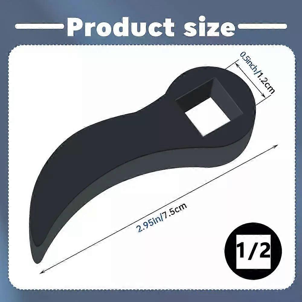 Angle Type Half Axle Disassembly Tool Drive Pry bar Adapter used for Open-end Wrenches Disassembling Axles Repair Tool