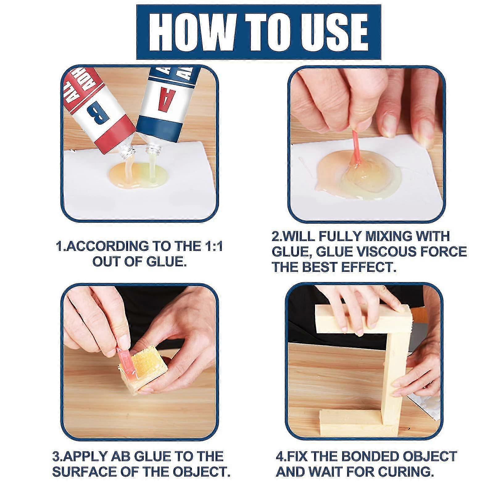 All Purpose Adhesive,2 Part Epoxy Glue,epoxy Resin Glue,clear Super ...