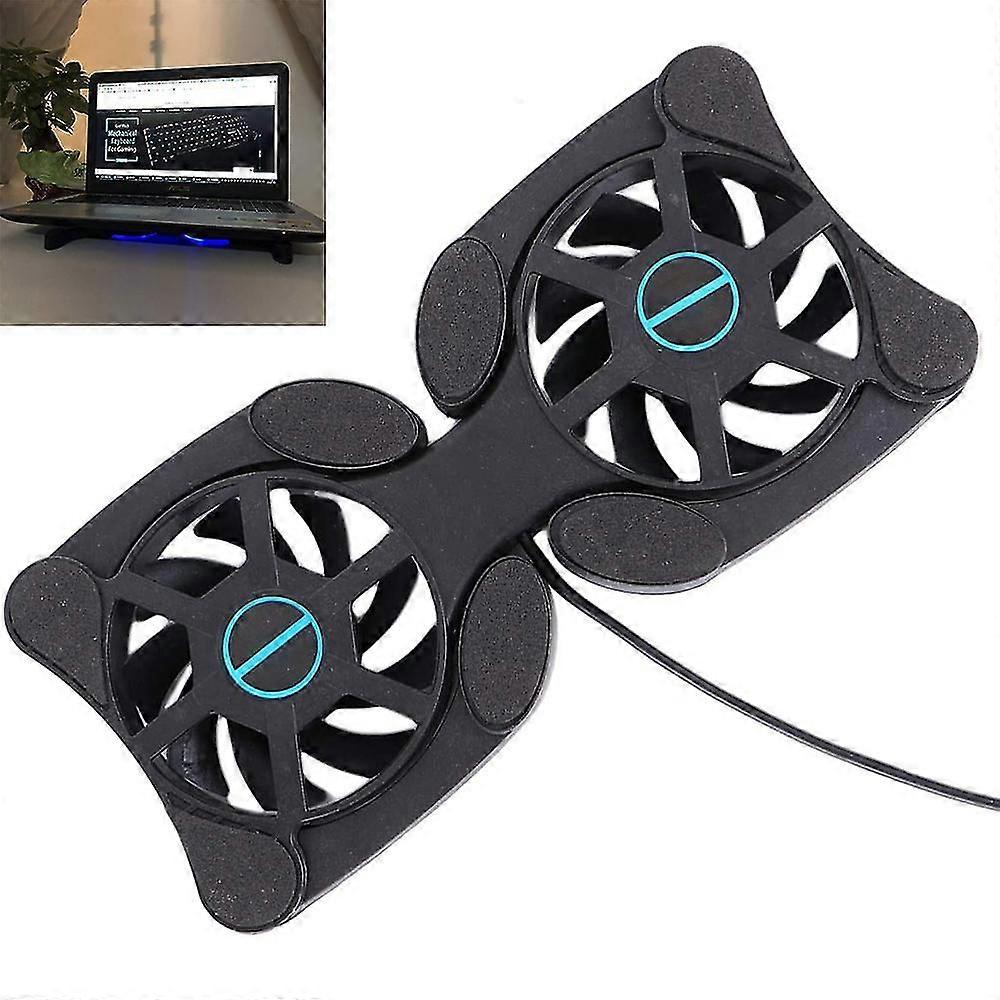 Mini Foldable Usb Cooling Fan Octopus Notebook Cooler Pad Stand