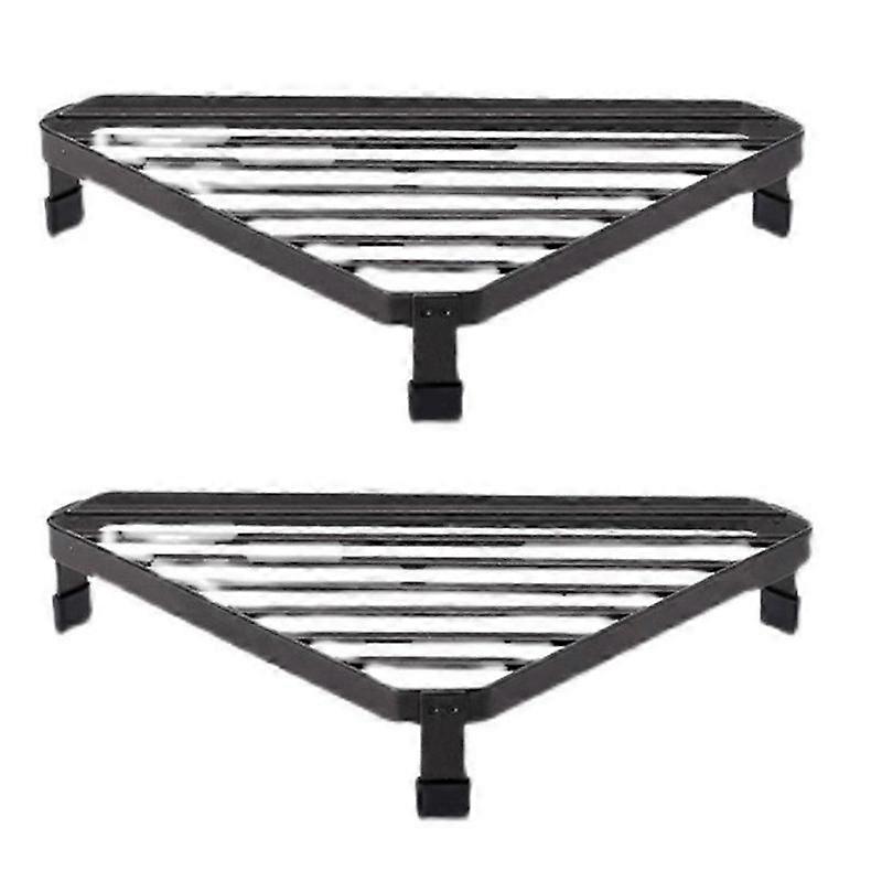 Furnace Angle Frame Wrought Iron Triangular Iron Frame Shelf Pot Rack Anti-Scalding Corner Table