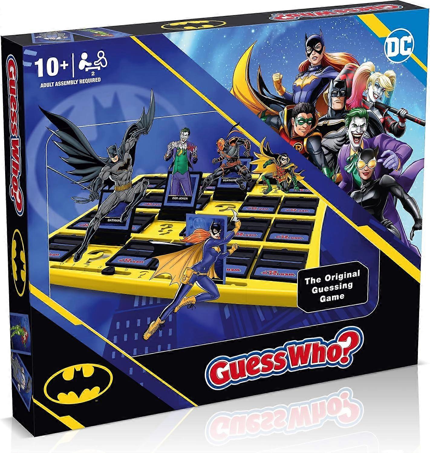 Guess Who Batman Board Game