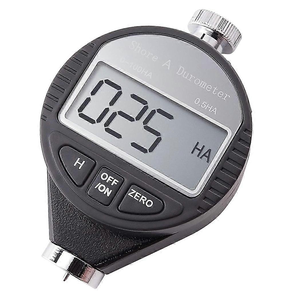Digital Shore A Type Hardness Durometer Tester Tire Rubber LCD Display Meter