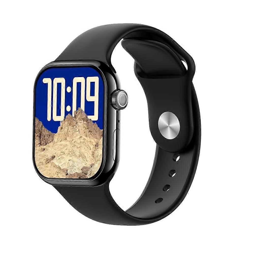 KL08 2.04 inch Color Screen Smart Watch Silicone Strap, Support Bluetooth Call