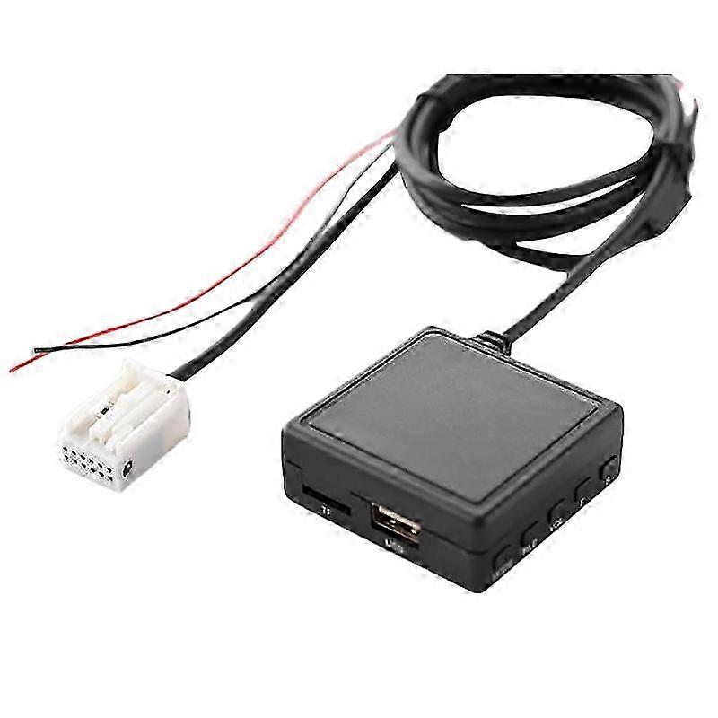 Αυτοκίνητο Bluetooth 5.0 AUX καλώδιο προσαρμογέα TF USB Fit για 207 307 407
