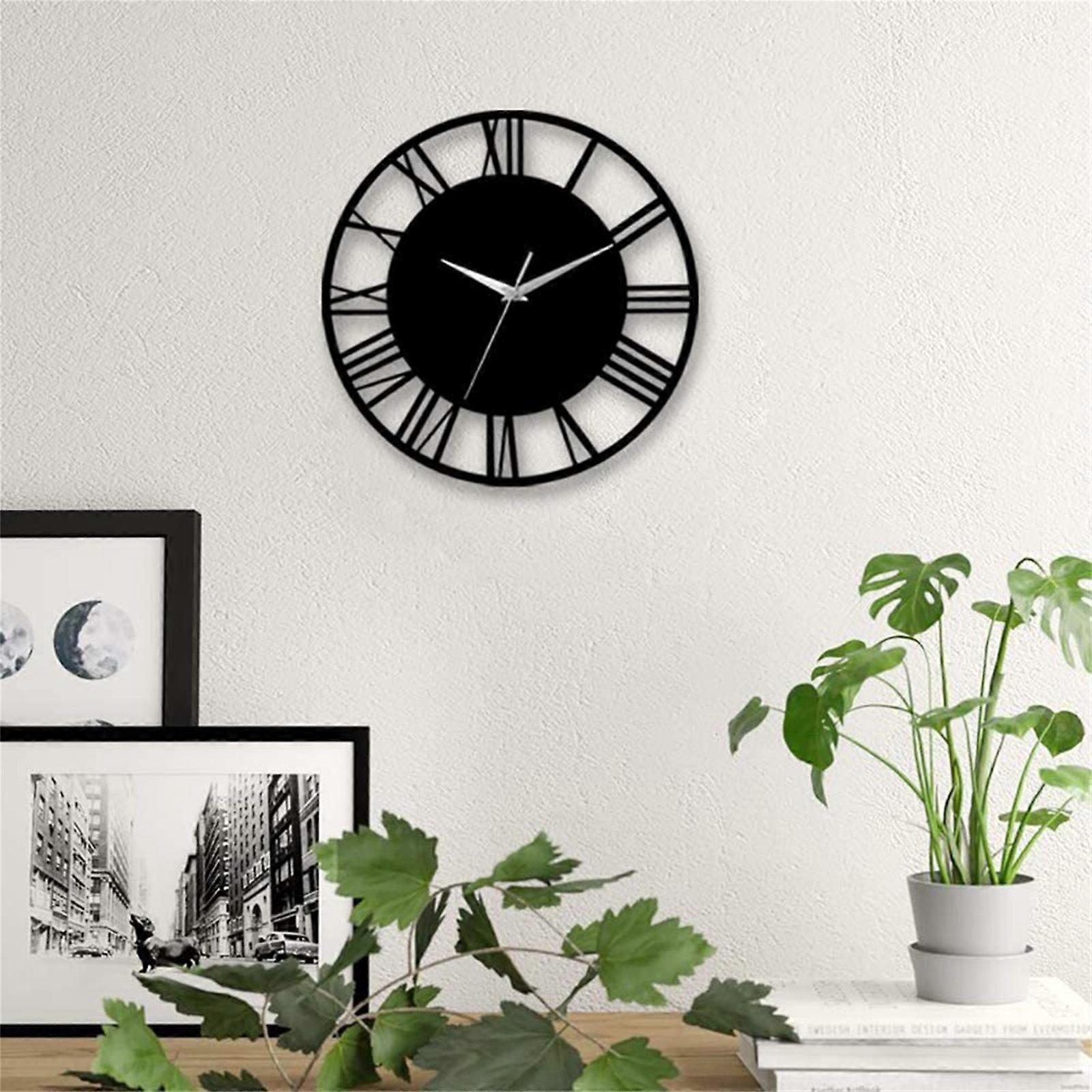 DIY Clock Movement Simple Clock Movement Roman Numerals Wall Clock Mute Quartz Clock With Needle