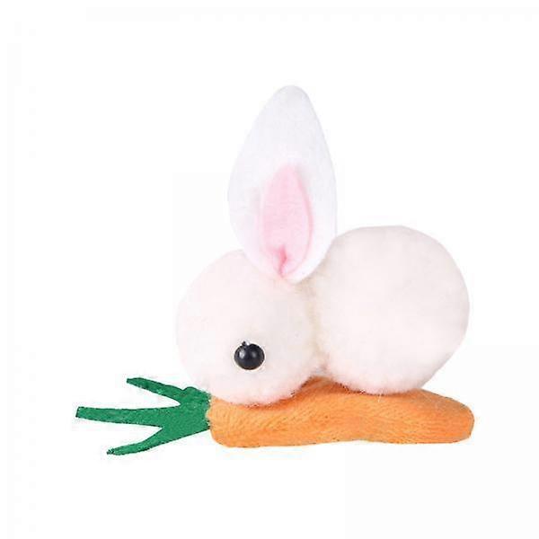 D’adorables pinces à cheveux en forme de lapin pour des coiffures à la mode