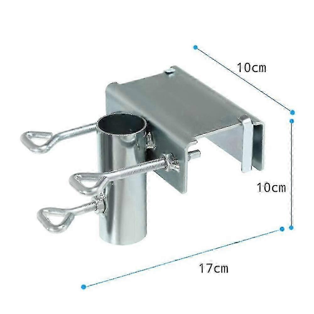 Parasol Holder For Rectangular Railings Parasol Stand Adjustable Use