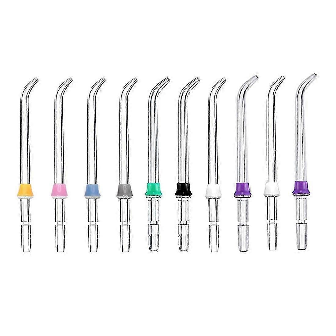 10Pcs Replacement Classic Jet Tips Compatible for Water Flossers and Oral Irrigators Edition 0607