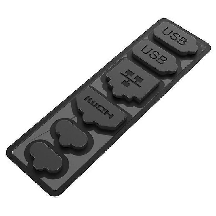 IPEGA PG-SW2120 6Pcs Compatible For Nintendo Switch 2 Console Dust Plug Port Silicone Protector