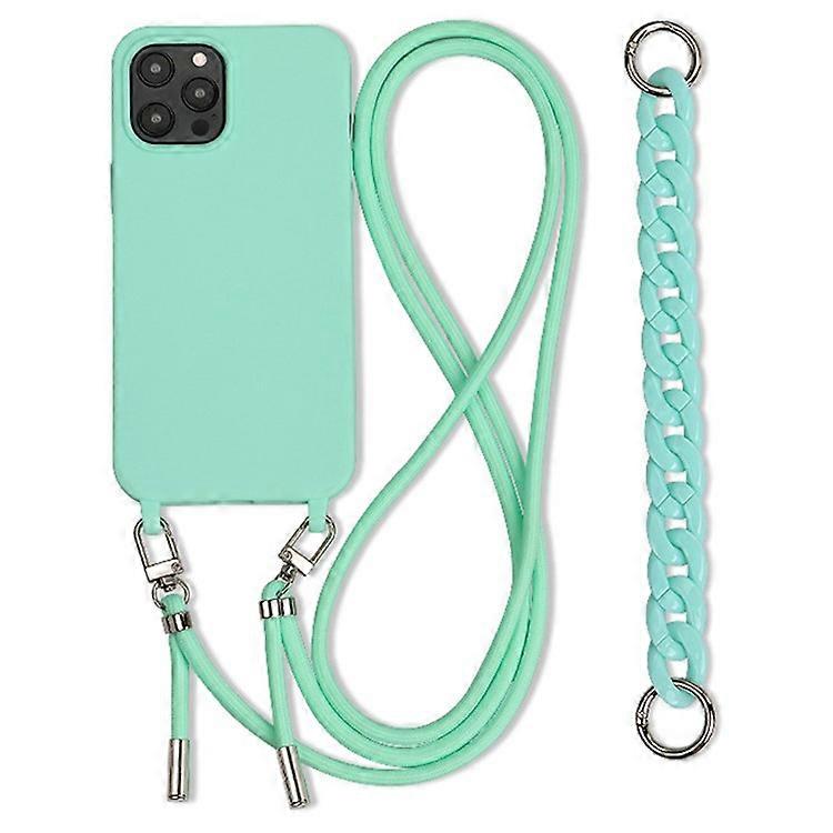 Compatible For iPhone 14 Pro Max Case Soft TPU Shock-Absorbent Smart Phone Cover with Straps