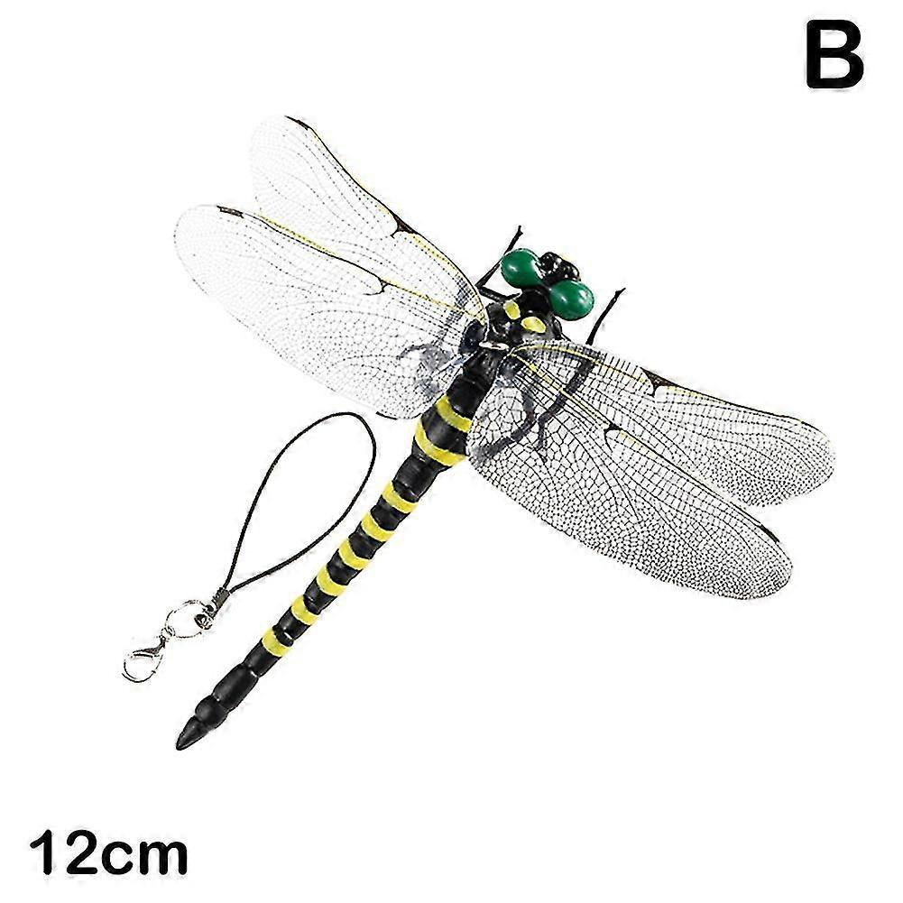 सिमुलेशन ड्रैगनफ्लाई कीट मॉडल मच्छर विकर्षक आउटडोर फांसी गहने