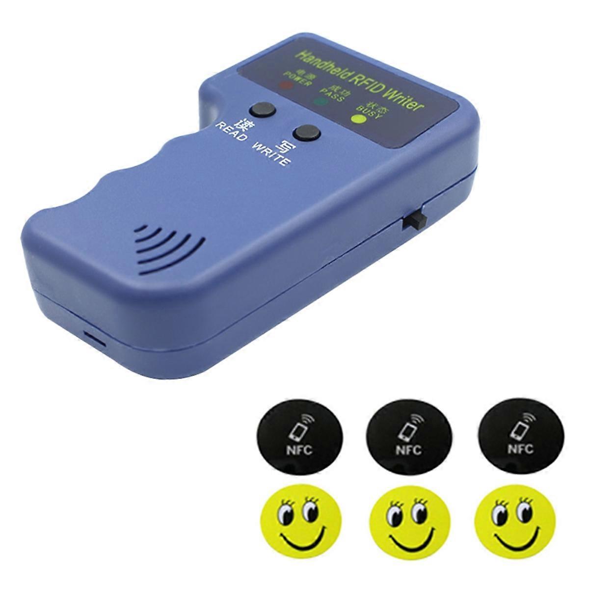 Handheld RFID Chip TK4100 EM4100 Card Reader 125Khz Token Copier T5577 Tag Clone Duplicator EM4305