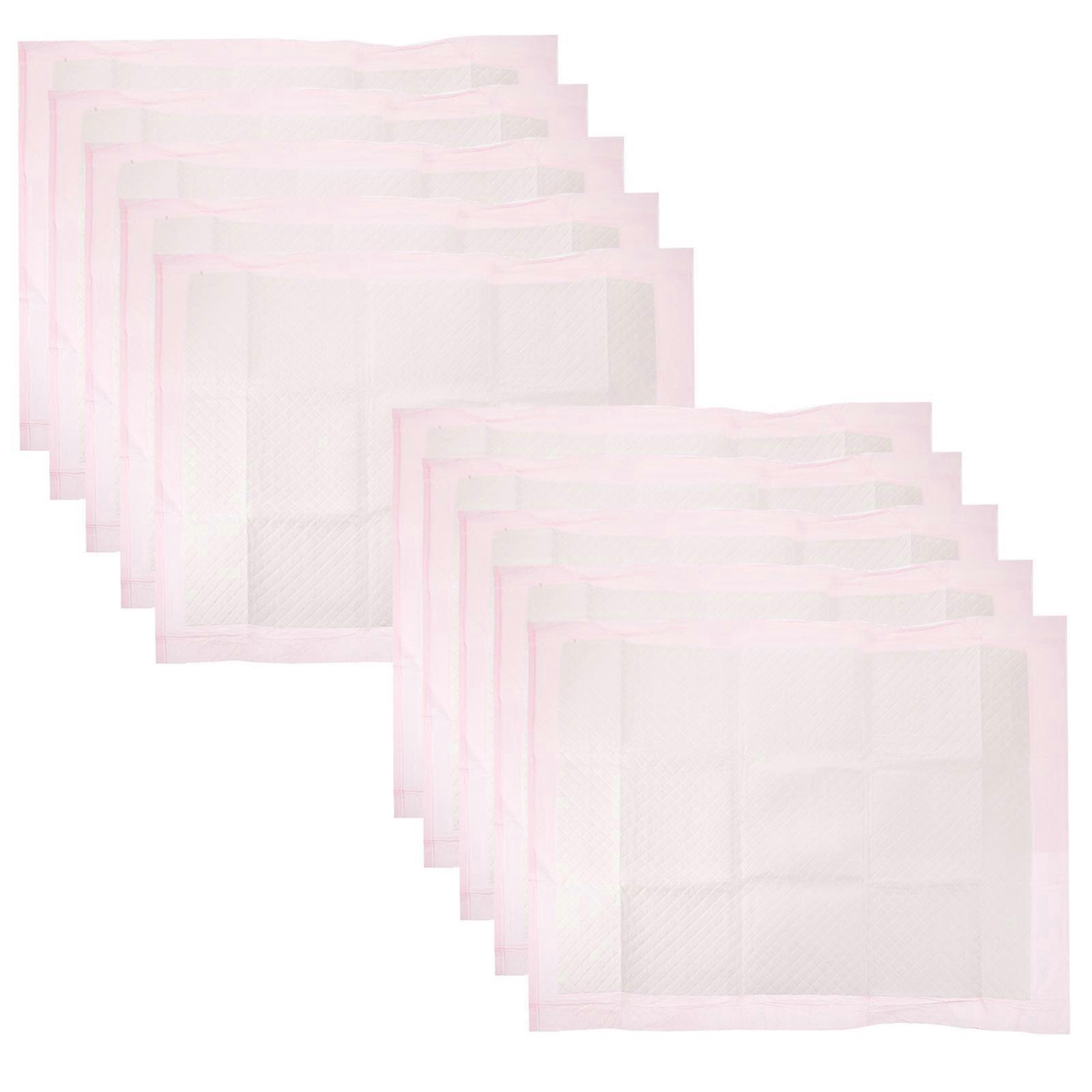 Dog Pee Pads Super Absorbent Disposable Puppy Supplies Home Use 50x50cm Pink Compact Size 50Pcs