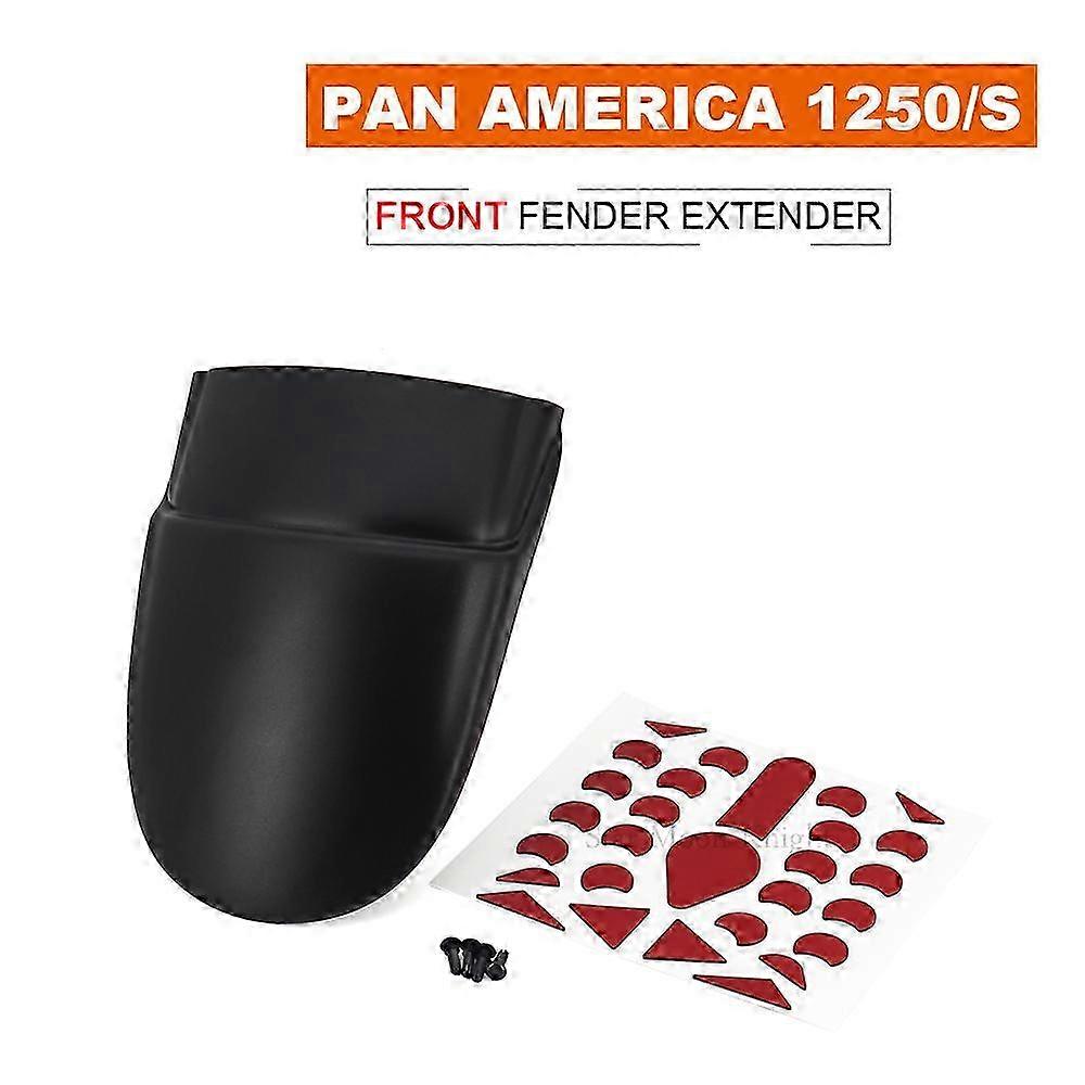 Mudguard Suitable for Certain Brand Motorcycle PAN AMERICA 1250 S PA1250 PA 1250 S 2021- Front Fender and Rear Mudguard Extender Hugger Exte