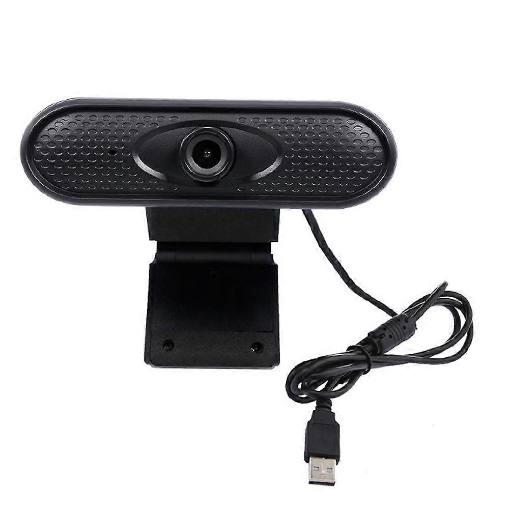 Usb Web Cam 1080P Webcam for Live Streaming High Resolution Video Noise Reduction Black 1Set