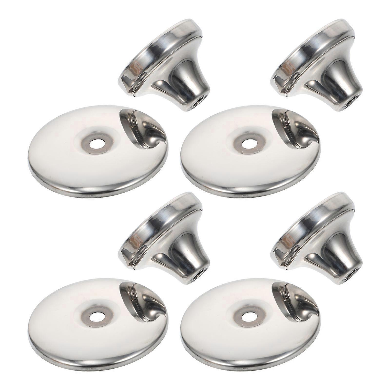 Universal Pan Lid Knobs Cookware Lid Handles Non-Slip Heat-Resistant Practical 7X7cm