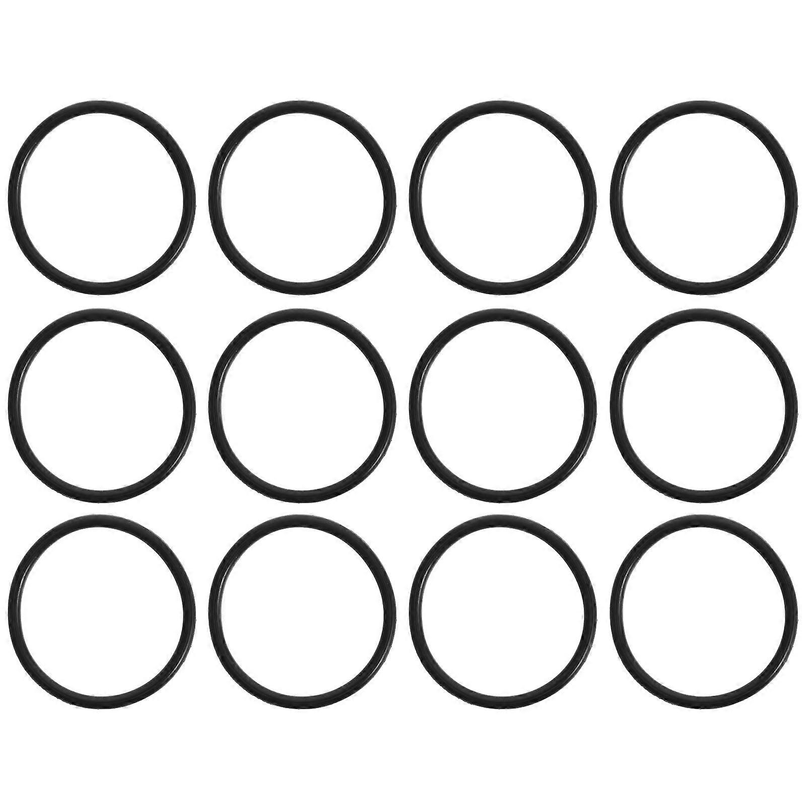 12pcs Vibration Microphone Shock Mount Rubber Bands for Stable Support Elastic Bands Designed for Condenser Mics to Enhance Durability and Noise