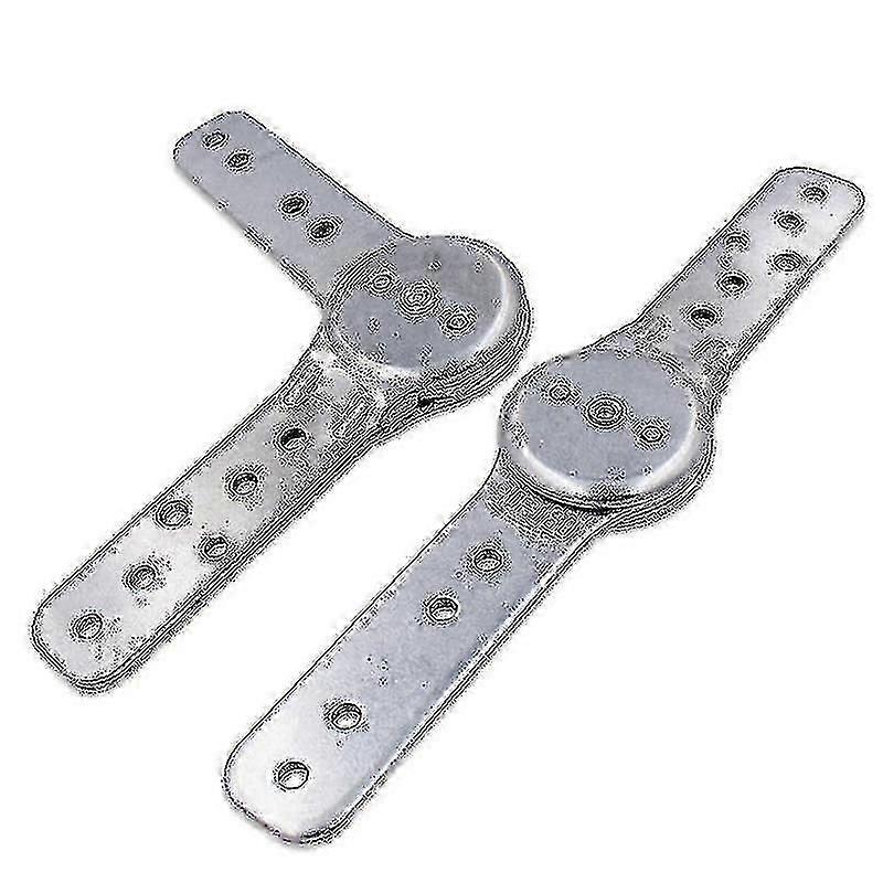 2pcs Folding Sofa Bed Hinge Mechanism for Headrest 5 Position Adjustment Joint